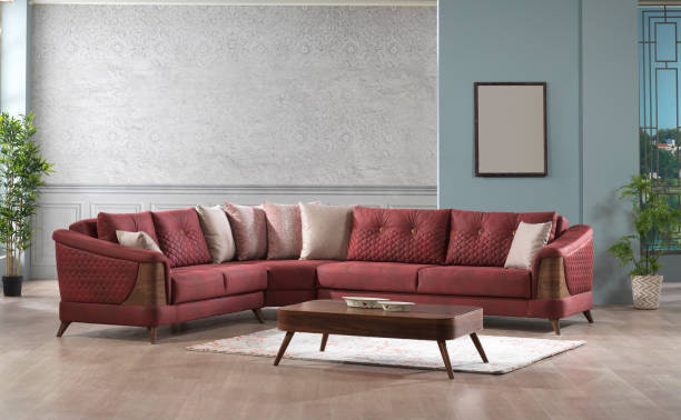 تصویر 4 از مبل راحتی ترک دوخت دقیق الهام‌ گرفته از سبک اروپایی